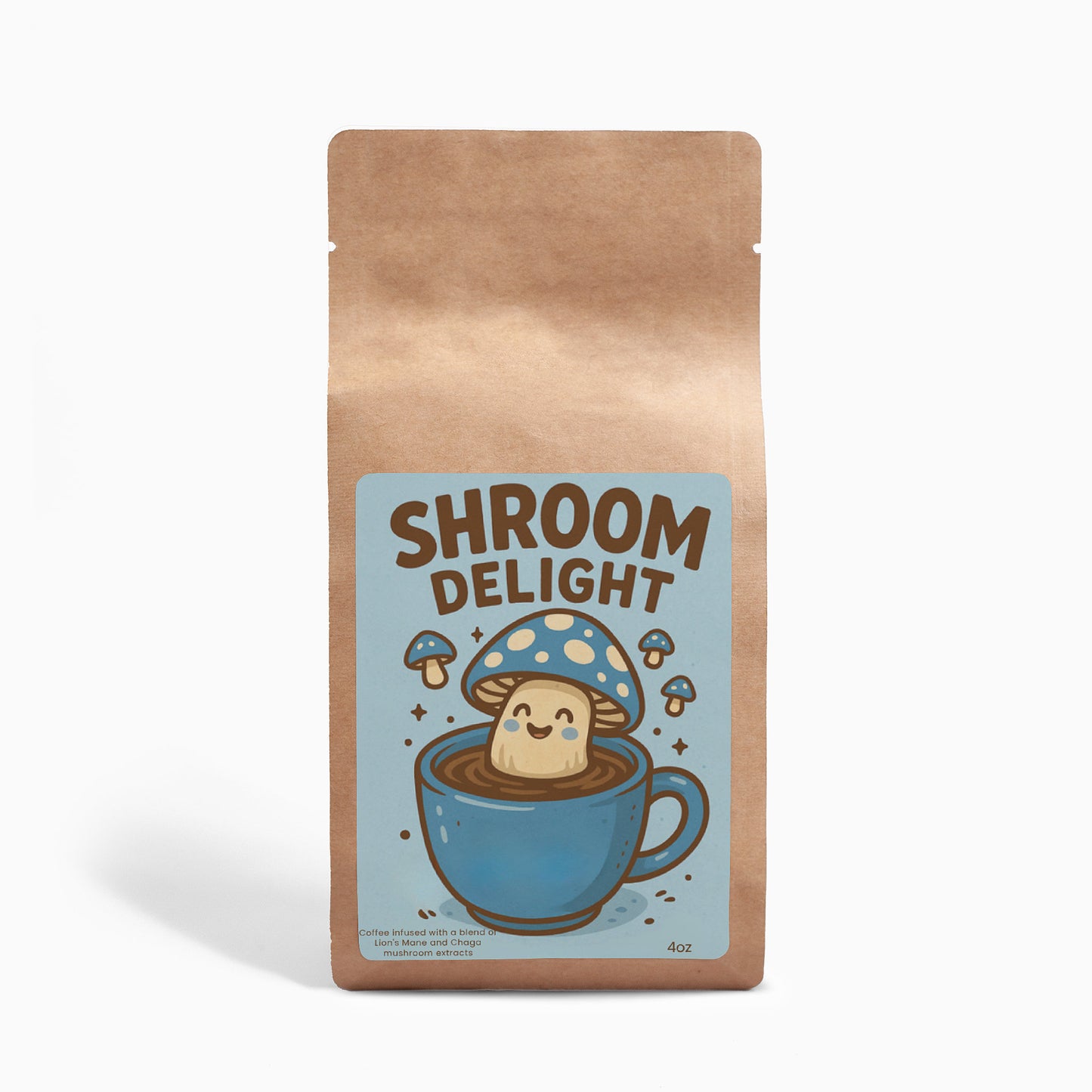 Mushroom Coffee Fusion - Lion’s Mane & Chaga 4oz