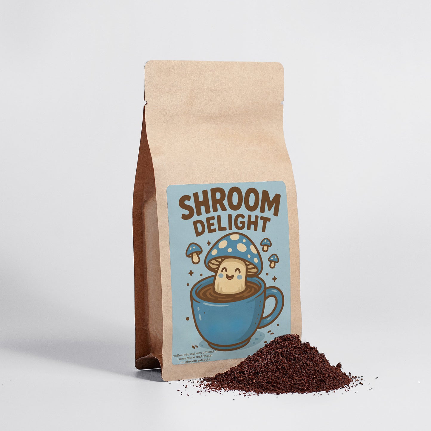 Mushroom Coffee Fusion - Lion’s Mane & Chaga 4oz